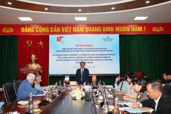 Nâng cao chất lượng đào tạo, bồi dưỡng nghề đấu giá tại Học viện Tư pháp